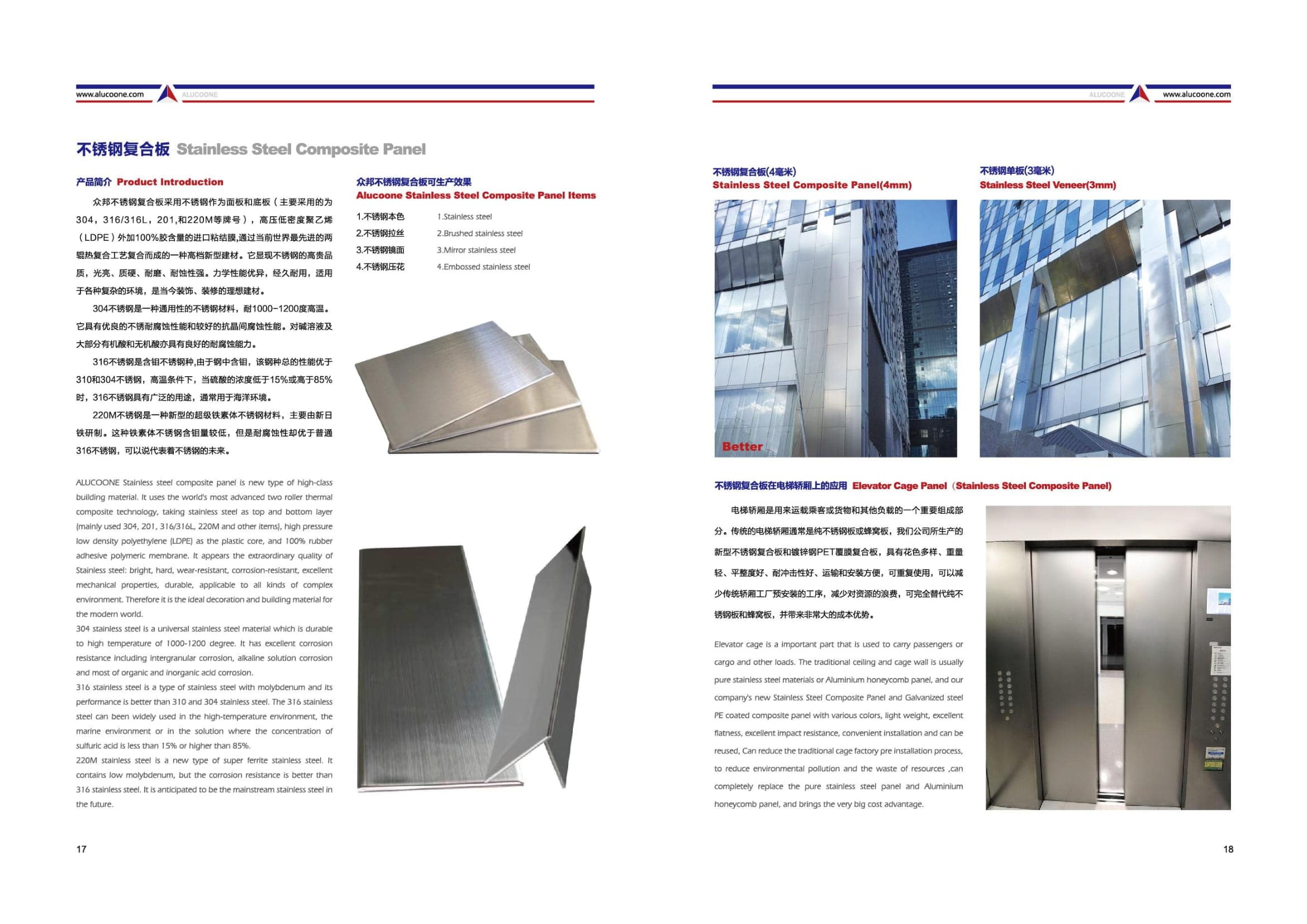 Stainless Steel Composite Panel